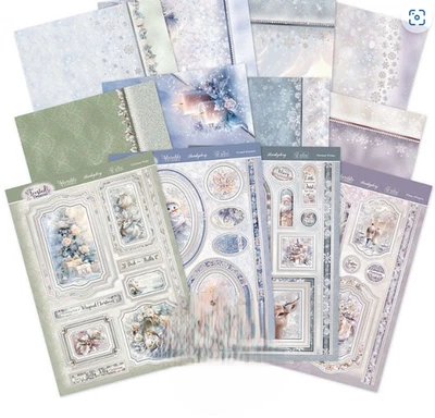 HUNKYDORY FROSTED DREAMS TOPPER SETS FOR CRAFTS - 4 THEMES