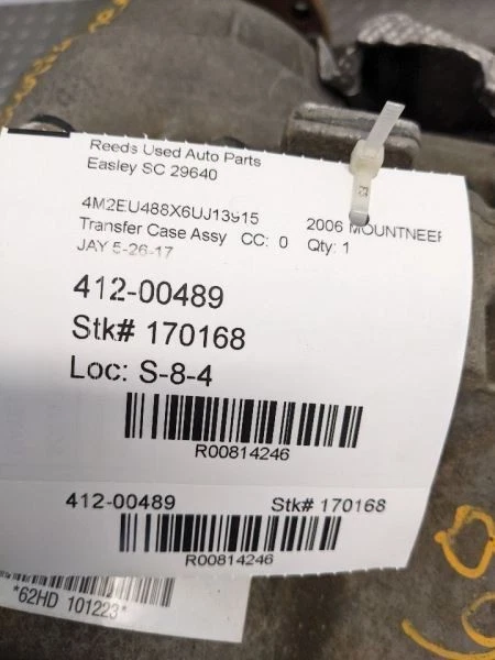 Estuche de transferencia excluyendo Sport Trac 4,6 L compatible con 06-07 EXPLORER 814246 Foto 2 de 4