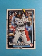 Jazz Chisholm Jr 2024 Bowman Baseball Card # 95 J3680