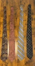 Assortment of 4 men's ties