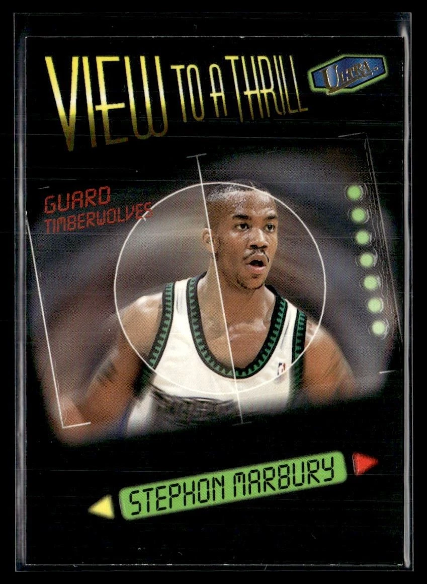 Fleer Stephon Marbury Basketball Original Sports Trading Cards