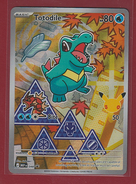 POKEMON - Mega Evolution Promos - Totodile Holofoil - 048 - 962🔥📈🔥