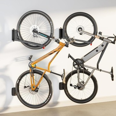 Fahrrad Wandhalterung schwenkbar 2er Set platzsparend bis 35 kg