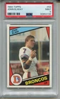 1984 Topps John Elway Rookie Card PSA 9 MINT Graded Football #63