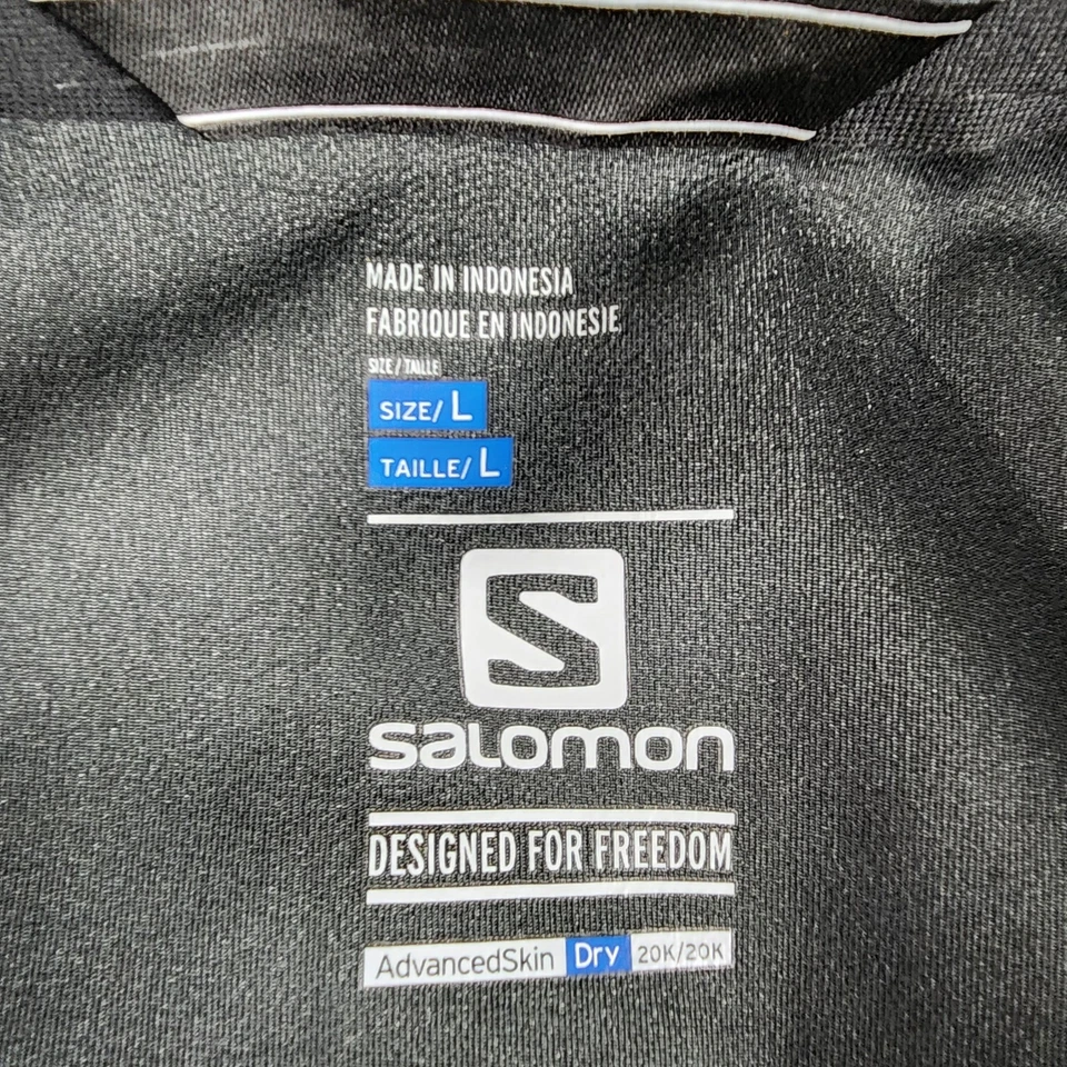 Chaqueta Salomon Para Hombre Grande Verde Cremallera Completa Con Capucha Esquí Snowboard Invierno Foto 2 de 4