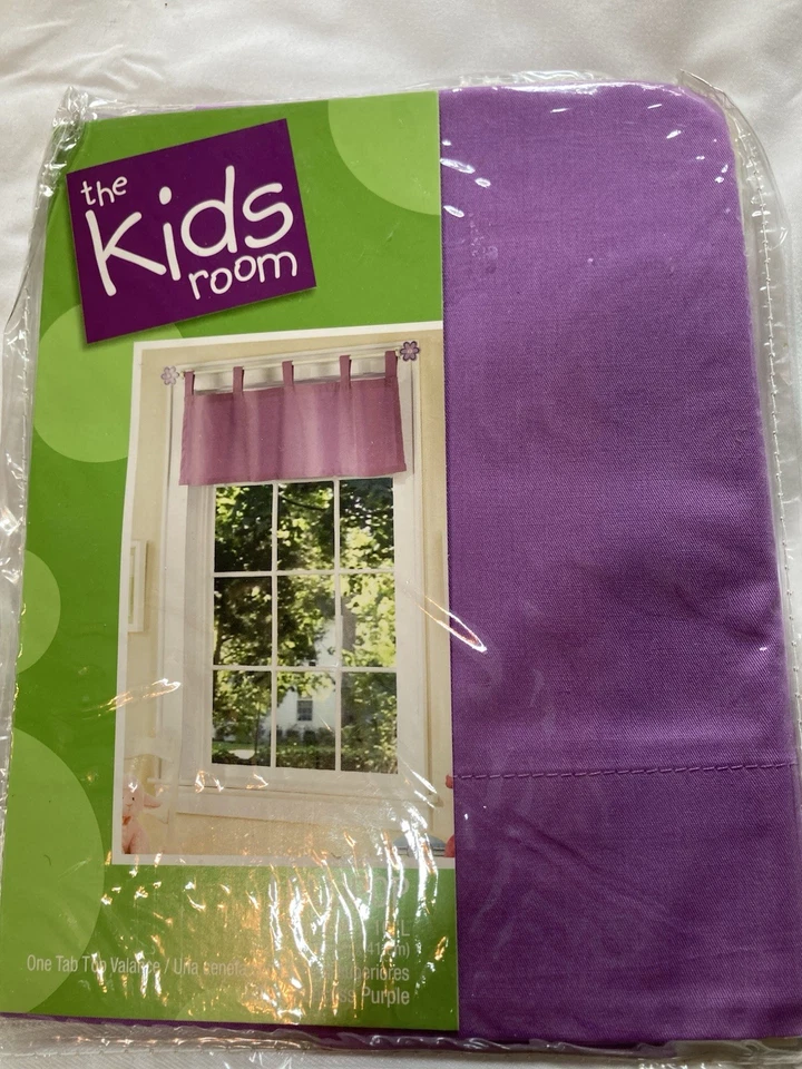 Lote de 3 cenefas ventana princesa púrpura 42x16 cada una The Kids Room Foto 2 de 3