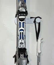 Ski and Pole Wall Hanger Rack - Compact