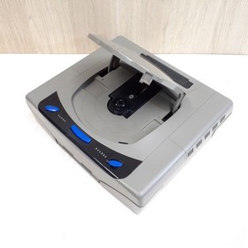 SEGA SATURN Gray Console bundle with 2 controllers & 5 Japanese games tested