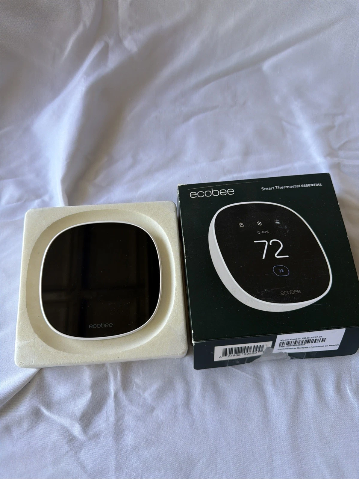 ecobee Smart Thermostat Essential EB-STATE7-01 Programmable Wifi UNTESTED [5]