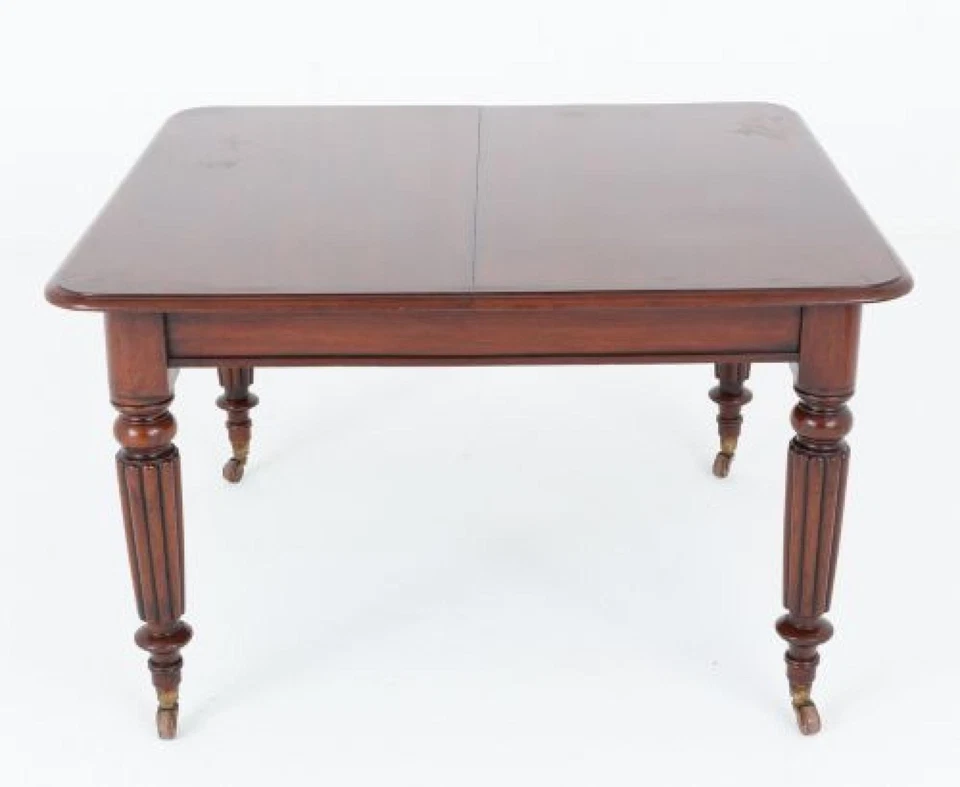 Period William IV Dining Table Mahogany Extending 19th Century - Image 2 of 4
