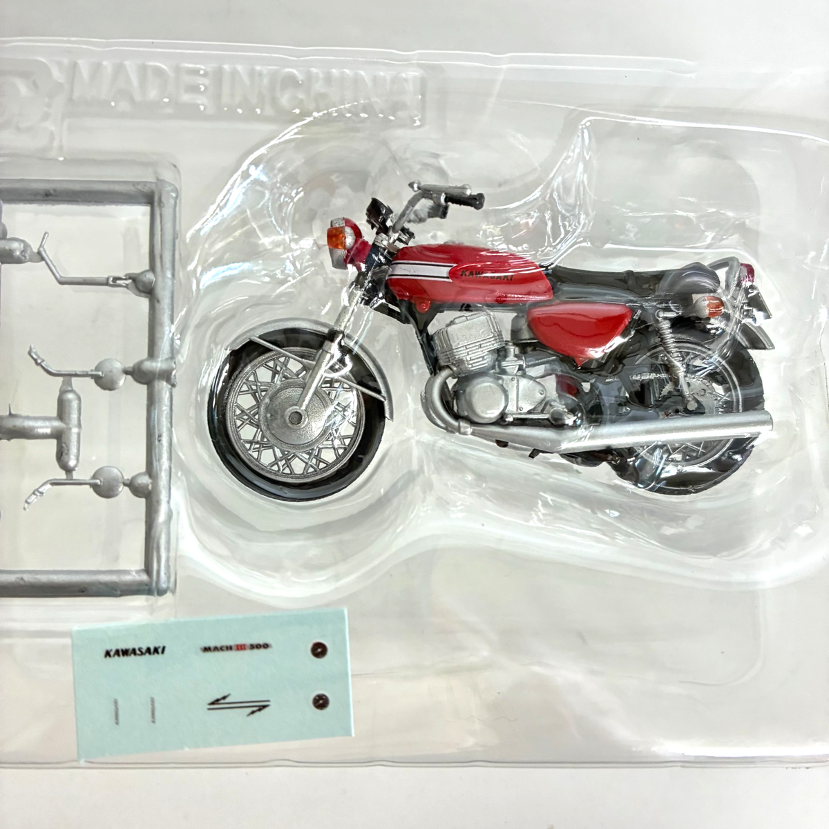 Big Bike Collection 500,SSマッハIII Big Bike Collection Scale 1/24 Painted Model Kawasaki 500SS Mach