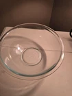Vintage Pyrex 325 Clear Glass 2.5 Qt Mixing Bowl 10" Nesting EUC USA