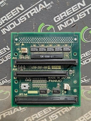 USED Fanuc A20B-2001-0860/01A 2-Slot Back Plane/Chassis Control Board