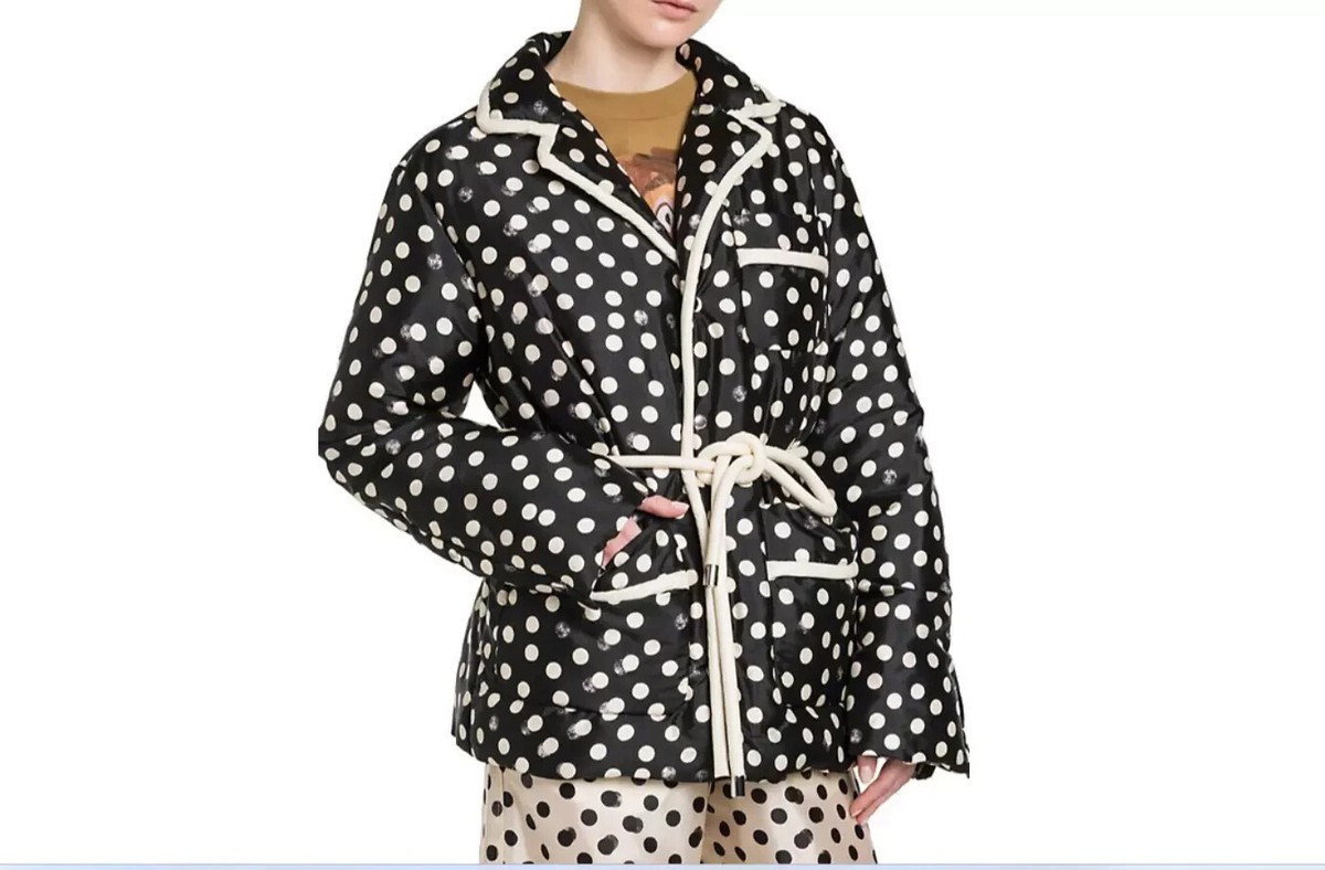 Moncler Genius 2 Moncler 1952 Brigitte Polka Dot Puffer JacketSize