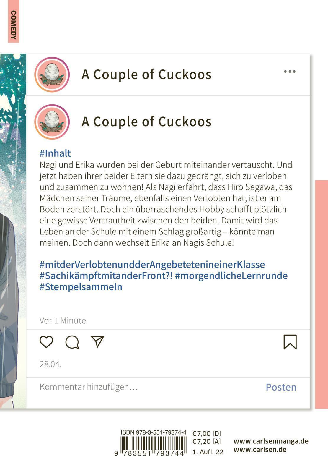 Thumbnail - A Couple Of Cuckoos 2 | Lustiger Shonen-manga Um Eine Romantische