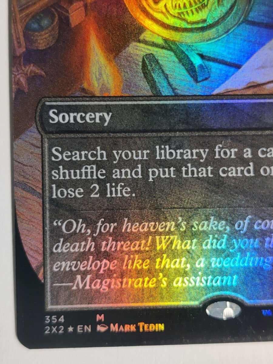MTG Imperial Seal Borderless Foil -Double Masters 2022 [2X2 MTG Imperial Seal Borderless Foil -Double Masters 2022 [2X2