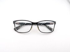 Furla Eyeglasses, Frames Only, VFU071K 0583, 54-16-140, Metal/Plastic, Black