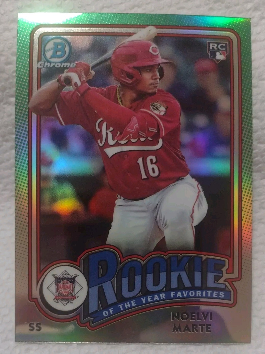 2024 Bowman Chrome Rookie of the Year Favorites #ROY4 Noelvi Marte