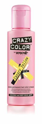 Crazy Color semi-permanente Konditionierung Haarfärbemittel Farbe Creme Farbton 100 ml