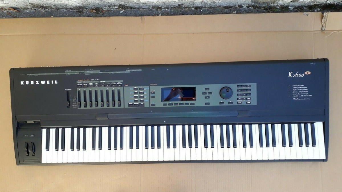 KURZWEIL K2600X 88 touches K2600 vendu pour piéces ou à réparer | eBay