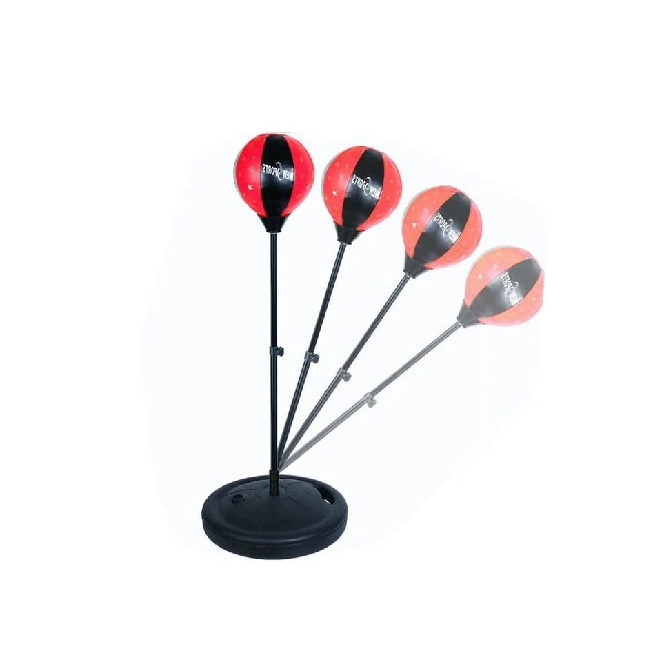 Standboxsack verstellbar Kinder Boxsack Boxbirne Boxhandschuhe Punching Ball 👊 - Bild 4 von 4