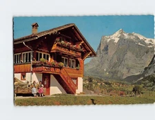 Postcard Wetterhorn, Grindelwald, Switzerland