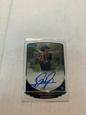 Hak-Ju Lee 2013 Chrome Auto Card #BCA-HL