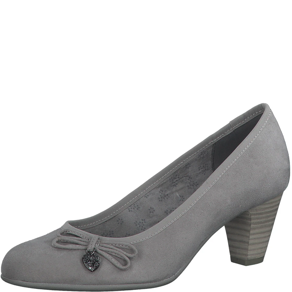 S.Oliver Damen Pumps Ballerina Ballerinas Slipper Schuhe grau 22470 - Bild 1 von 4