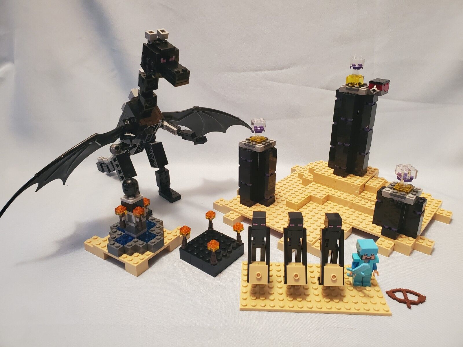 JANGBRiCKS LEGO reviews & MOCs: LEGO Minecraft: The Ender Dragon reviewed!  set 21117