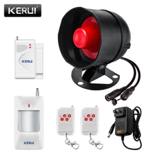 Wireless Alarm System WIFI Smart Home Security 110dB Speaker Burglar Alarm US