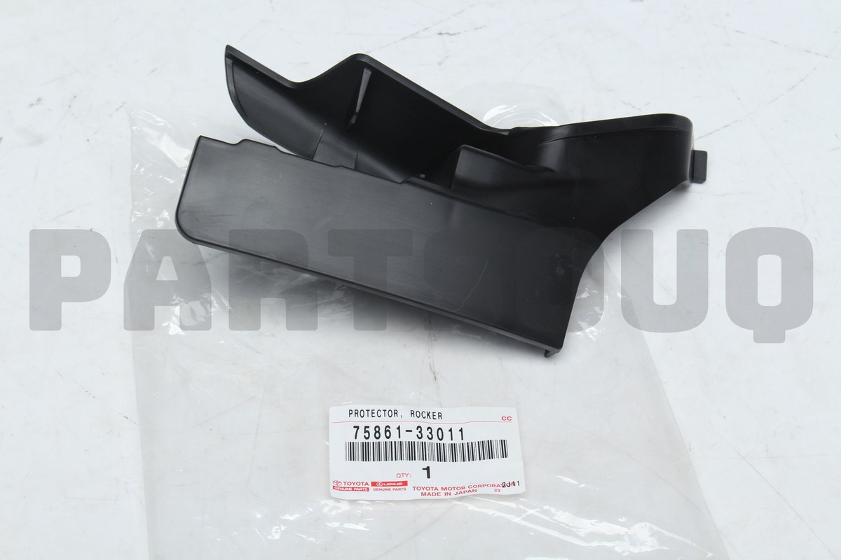7586133011 Genuine Toyota PROTECTOR, ROCKER PANEL MOULDING