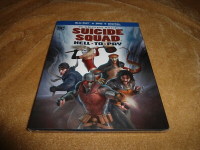 DC Universe: Suicide Squad - Hell To Pay (2018) [Blu-ray + DVD] W. SLIP CASE BOX