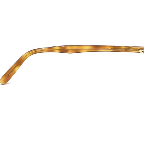 Valentino MOD VG18 94 Caremel Gold Round Eyeglasses Frames 53-16 140 Italy NEW - Picture 9 of 12