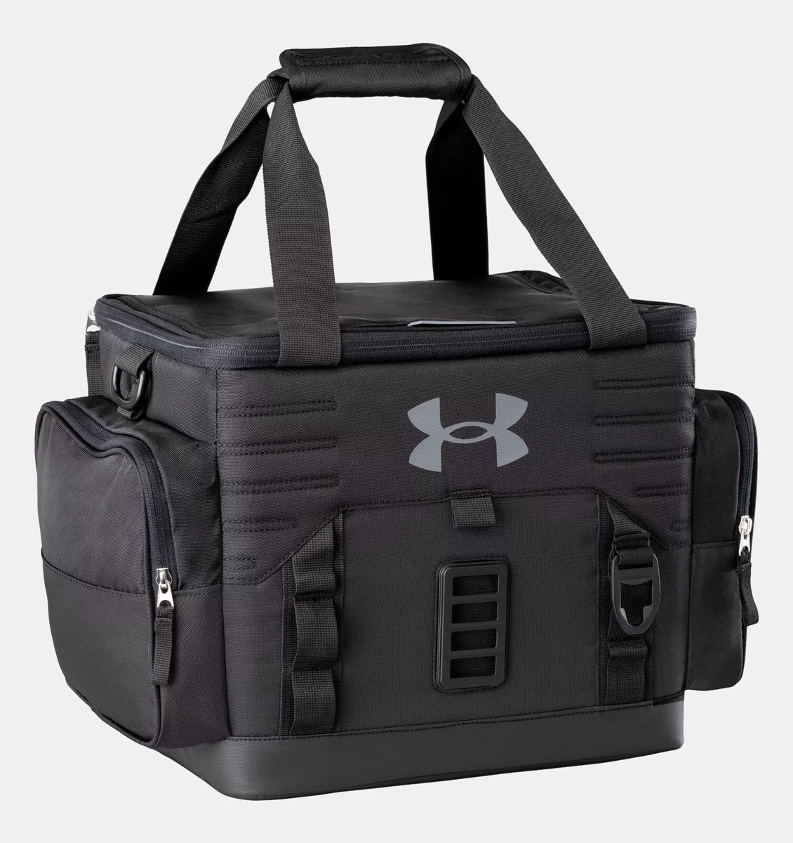 Under Armour Black Insulated 24-Can Sideline Soft Cooler/ Lunch