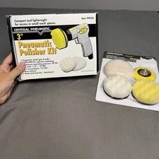 NIB Central Pneumatic 3” Polisher Kit W/ 3” Mini Buffing Kit Accessories Pack