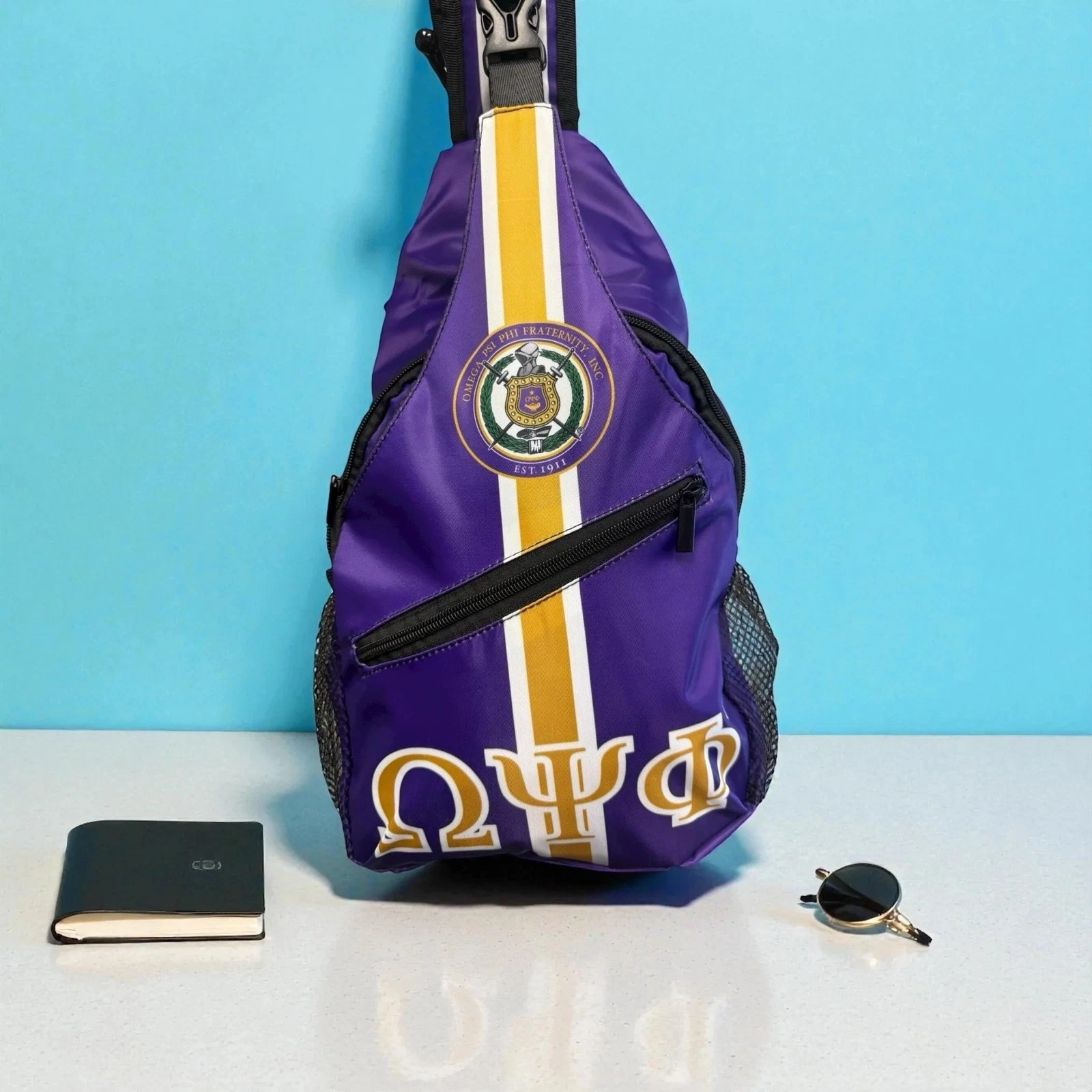 Omega Psi Phi Chest Bag