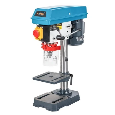 KATSU Tools Bench Pillar Drill Press 350W, Height Adjustable Drill Table