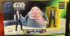 Star Wars Power of the Force Cantina Jabba The Hutt and Han Solo Kenner New