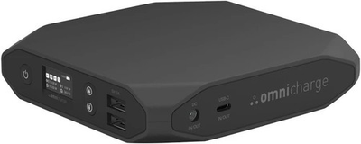 #ad Omnicharge Omni 20 20000mAh Portable Power Bank AC Outlet USB C 100W Laptop Cha $99.95