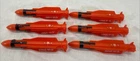 1985 Vintage G.I. GI Joe USS Flagg Aircraft Carrier Sphinx Missile x6 Original