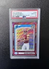 2024 Donruss Rated Rookie Jayden Daniels #389 Optic Preview Red Wave (RC) PSA 10