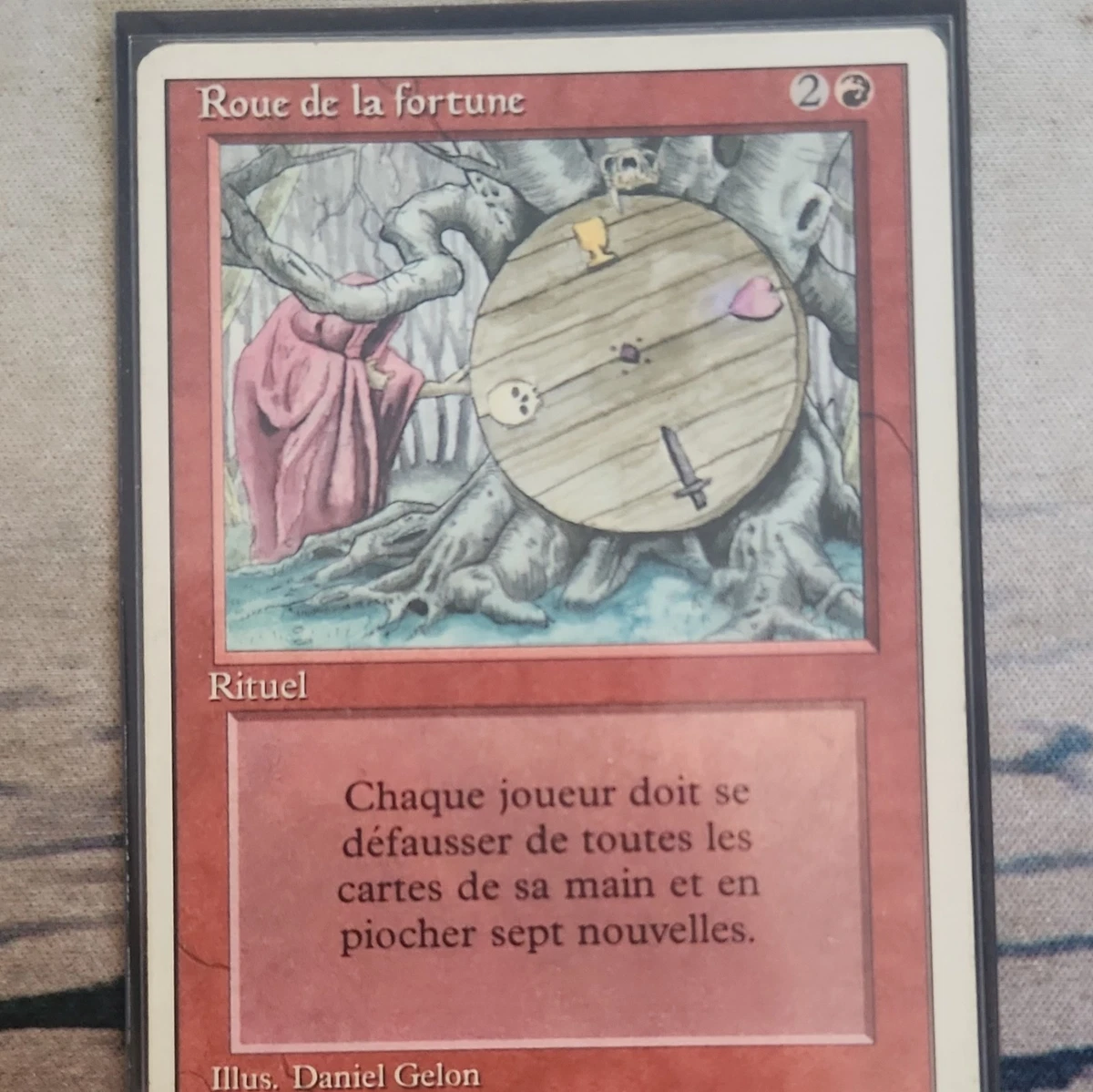 Wheel Of Fortune In Individual Magic: The Gathering Cards for sale