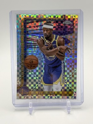 Jimmy Butler 2025-26 Topps Chrome Basketball X-Fractor Refractor #209 - Warriors
