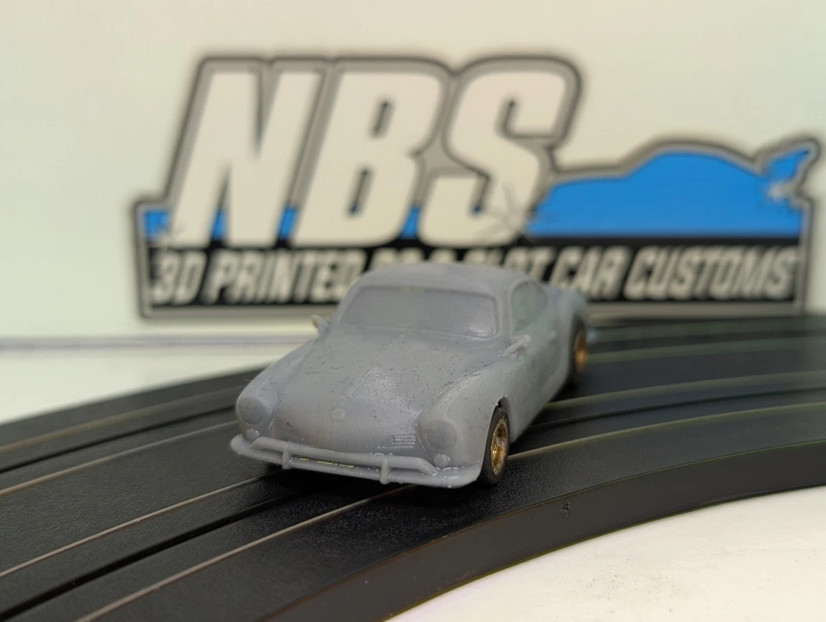 AFX Slot Car 3d Printed Body Volkswagen Karmann Ghia Suit Mega G+ 1.7