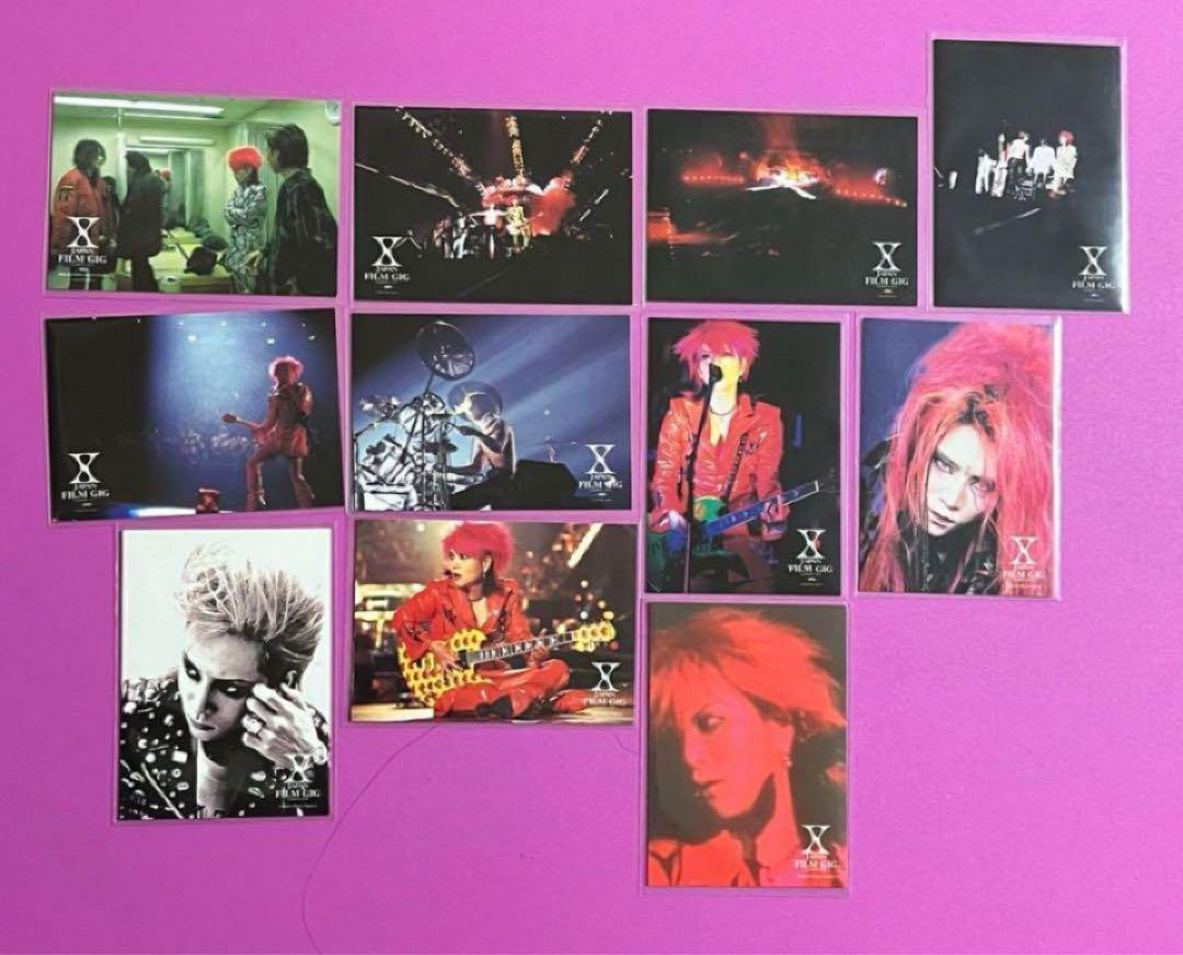 2002年XJAPAN FILM GIG＊トレーディングカード 36枚セット 2002年XJAPAN FILM GIG＊トレーディングカード 36枚セット