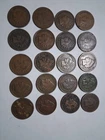 Indian Head Penny Lot Of 20 Cent #109
