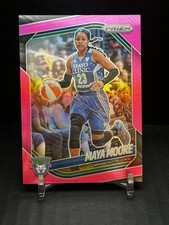 🏀 2025 Panini Prizm WNBA Maya Moore 2 Card Lot #135 — Pink /175 + Silver