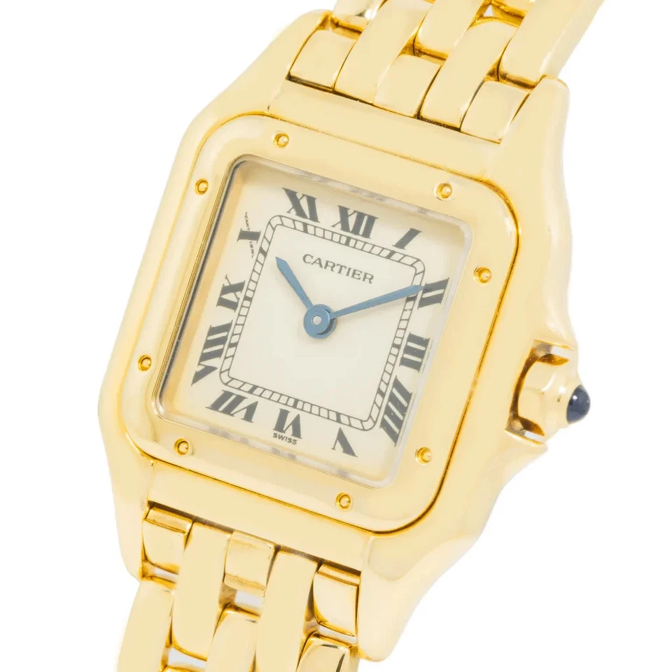 Cartier Panthère 23mm 18K Yellow Gold White Dial Quartz Watch 866911 - Image 2 of 4