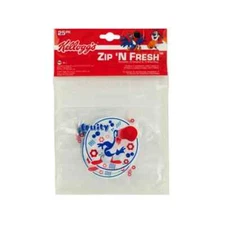 Evriholder Kellogg's  Zip 'N Fresh Resealable Sandwich & Snack Bags, 100 Count