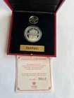 Congo Republic Ferrari Coin Set Silver & Gold 10 & 20 Francs 2004 PROOF Box COA